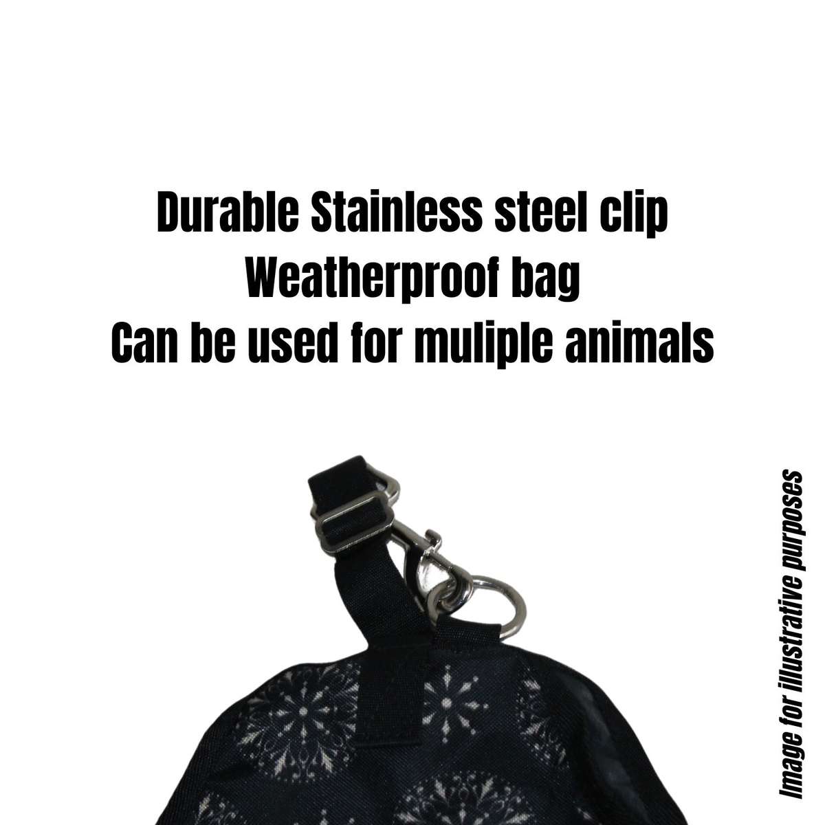 Large Horse Hay Bag For Feeding, Easy Eating and Durable