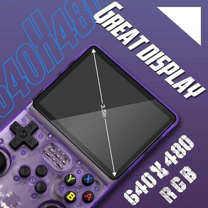 R36S Handheld Gaming Console with 15k Games Loaded & Apex Pen