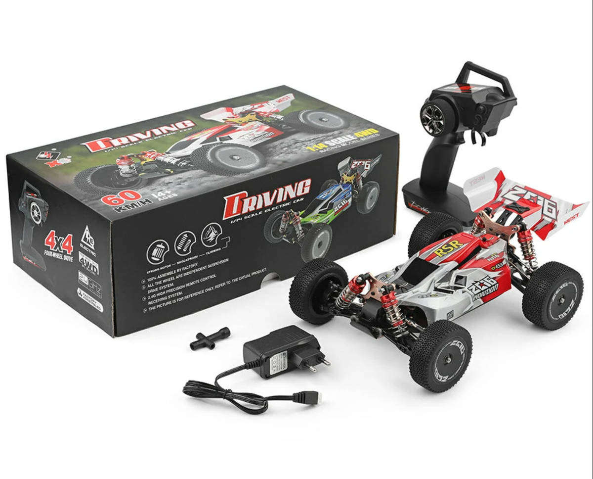 Wltoys 144001 High Speed 4WD Racing RC Car RTR