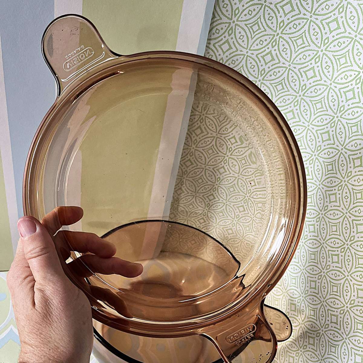 Vintage Corning Vision Ware 2.5L Casserole Dish