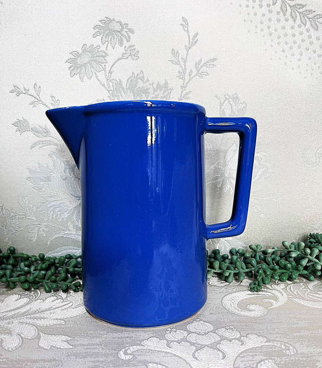 Gorgeous Denby "Cottage Blue" Straight Sided Jug