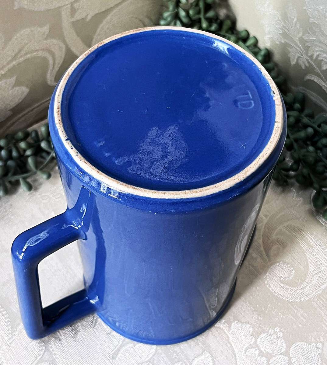 Gorgeous Denby "Cottage Blue" Straight Sided Jug