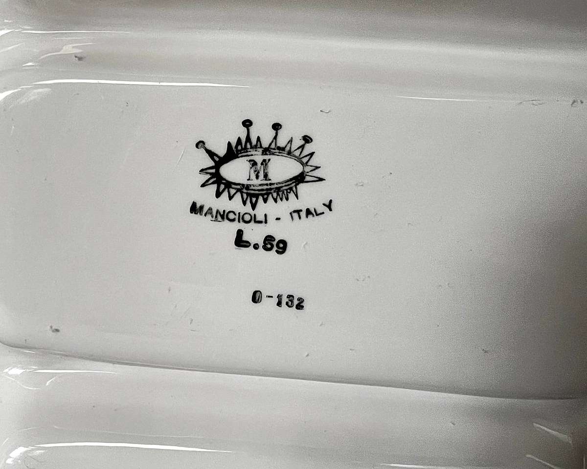 Vintage Mancilla Divided Serving Platter