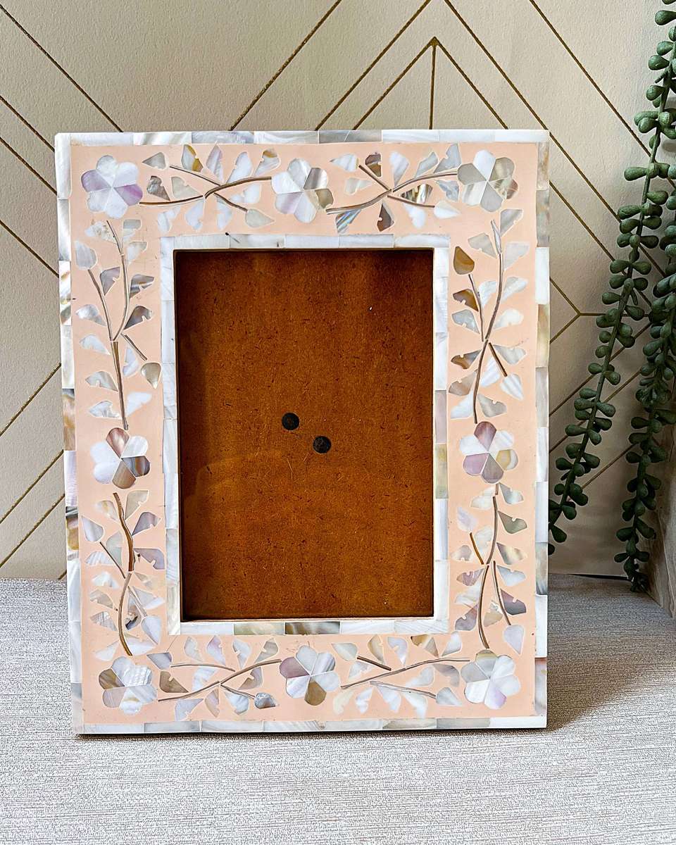 Mother of Pearl Inlay Photo Frame.