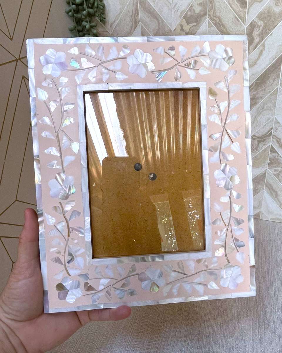 Mother of Pearl Inlay Photo Frame.
