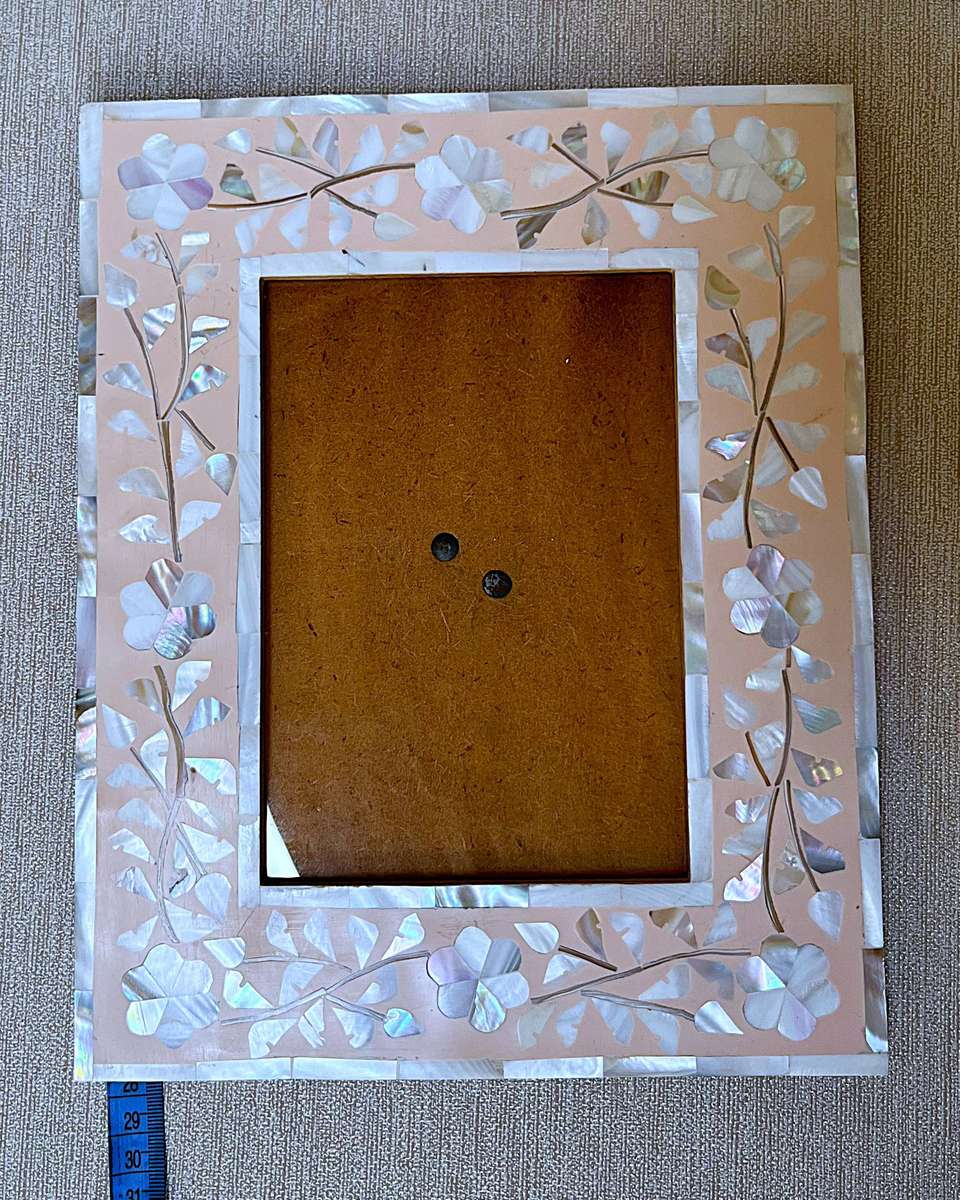 Mother of Pearl Inlay Photo Frame.