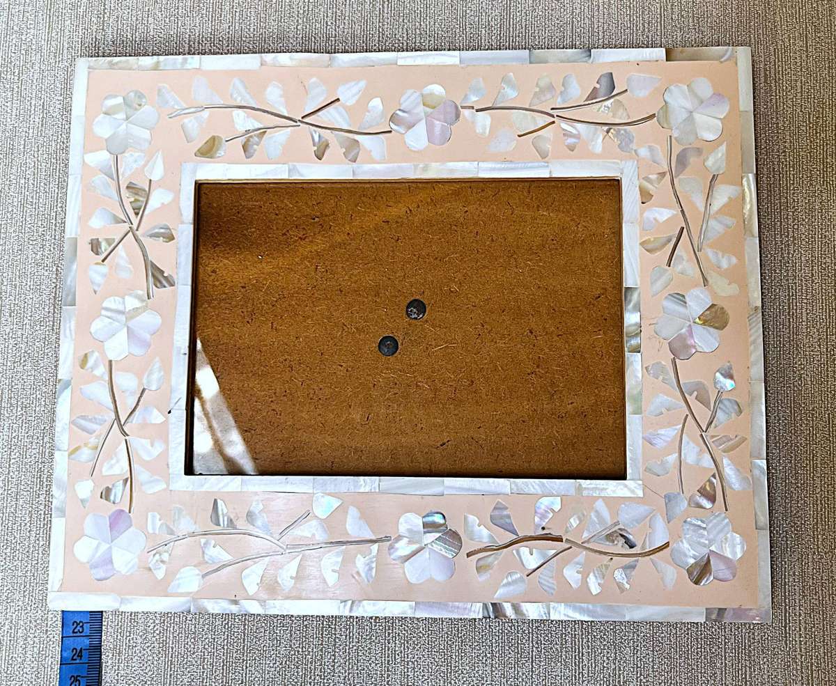 Mother of Pearl Inlay Photo Frame.