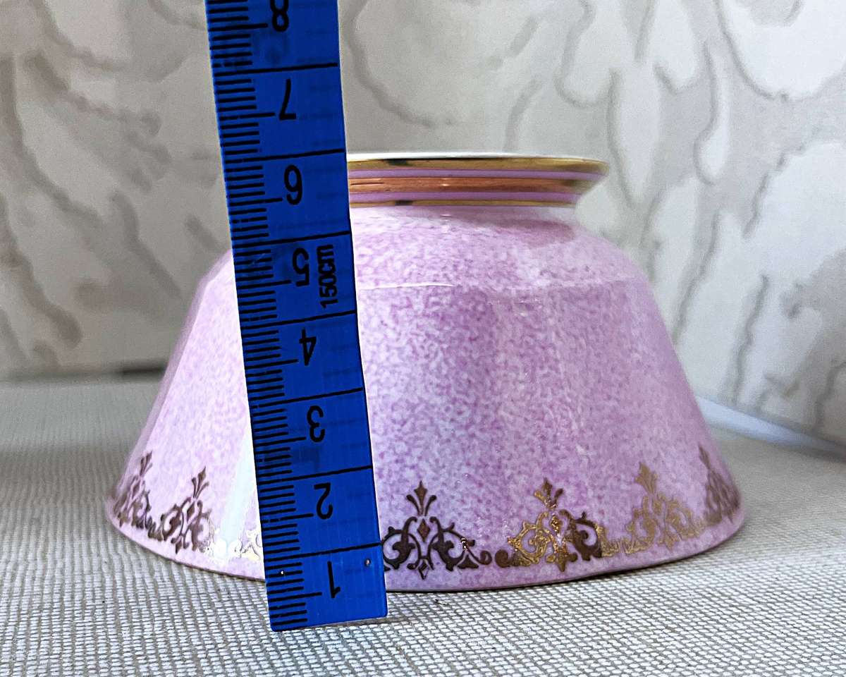 Vintage Roslyn Fine Bone China Pastel Pink Cream And Sugar Set