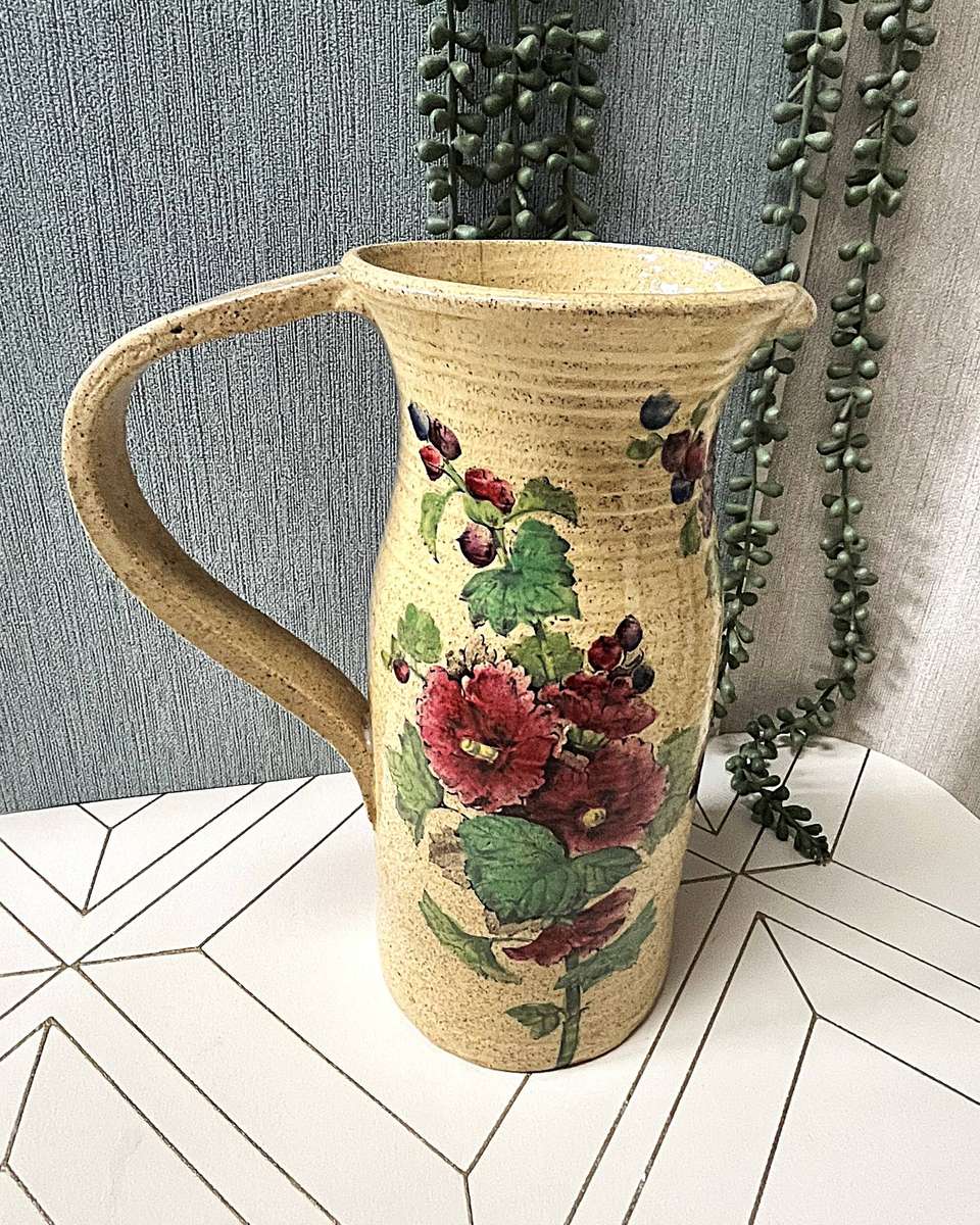 Beautiful Spode Floral Jug