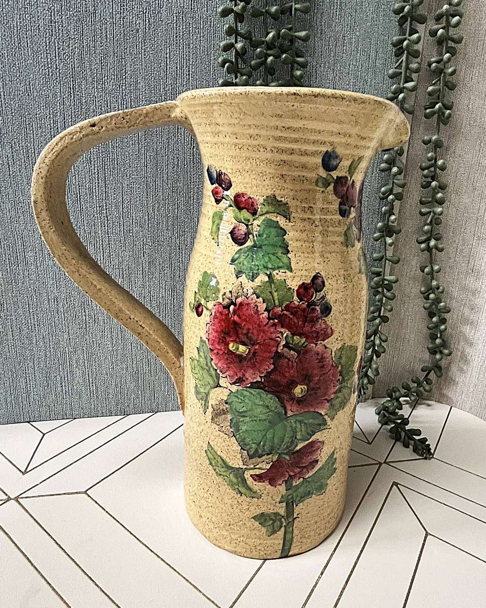 Beautiful Spode Floral Jug