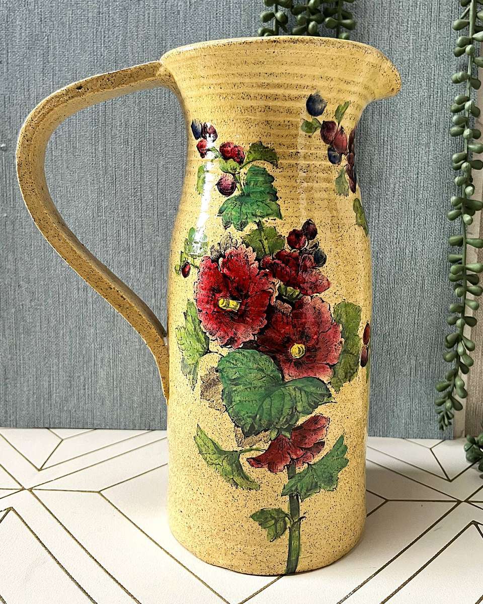 Beautiful Spode Floral Jug