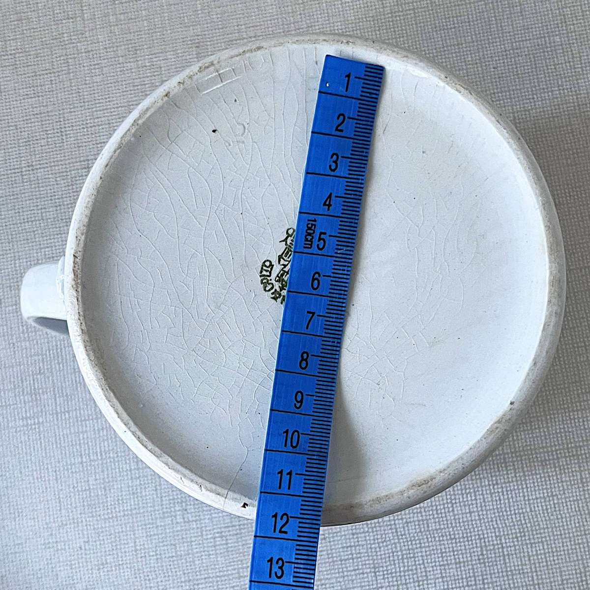 T.G. Green & Co. Cornishware 1.5-Pint "Dreadnought" Milk/Water Pitcher.