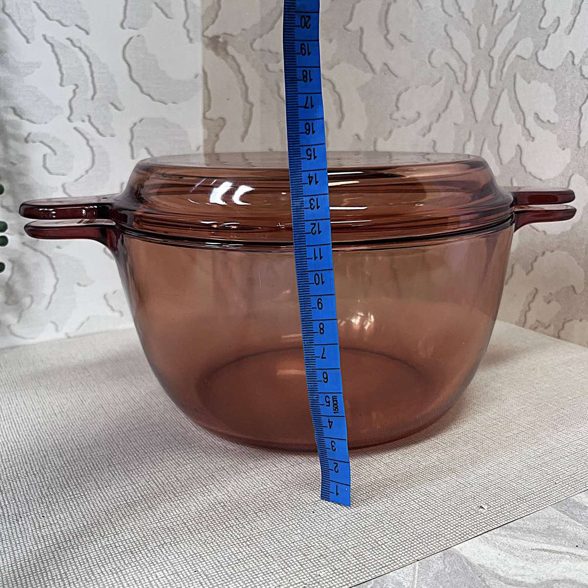 Vintage Corning Vision Ware 2.5L Casserole Dish