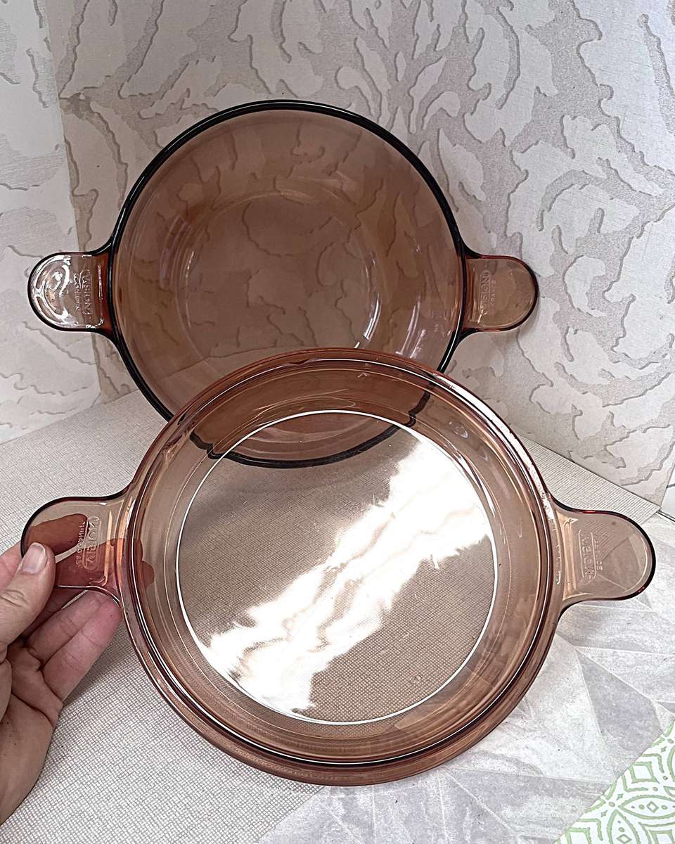 Vintage Corning Vision Ware 2.5L Casserole Dish