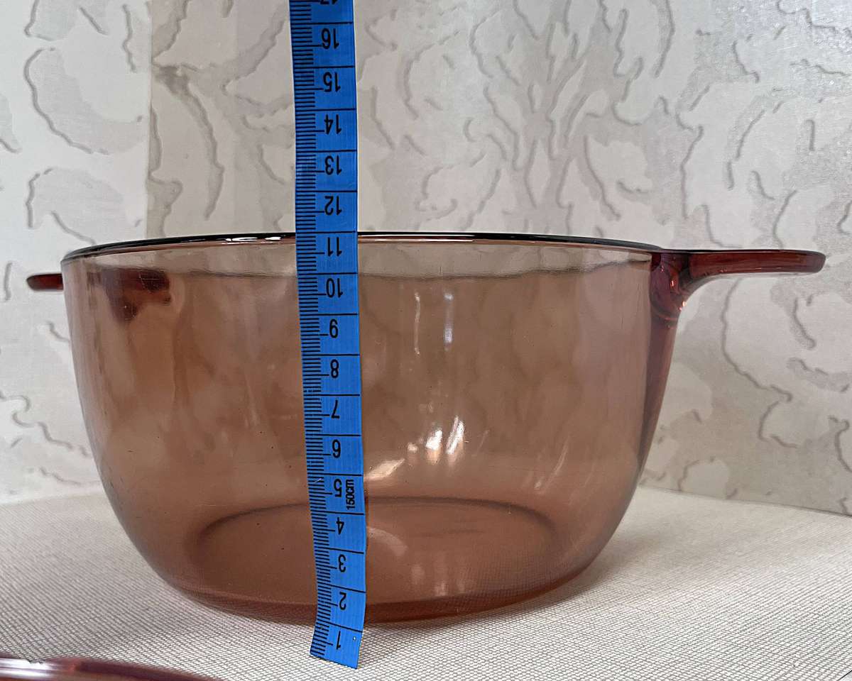 Vintage Corning Vision Ware 2.5L Casserole Dish