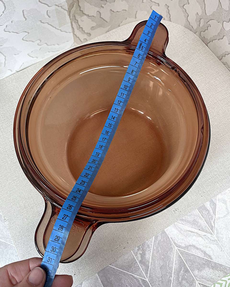 Vintage Corning Vision Ware 2.5L Casserole Dish