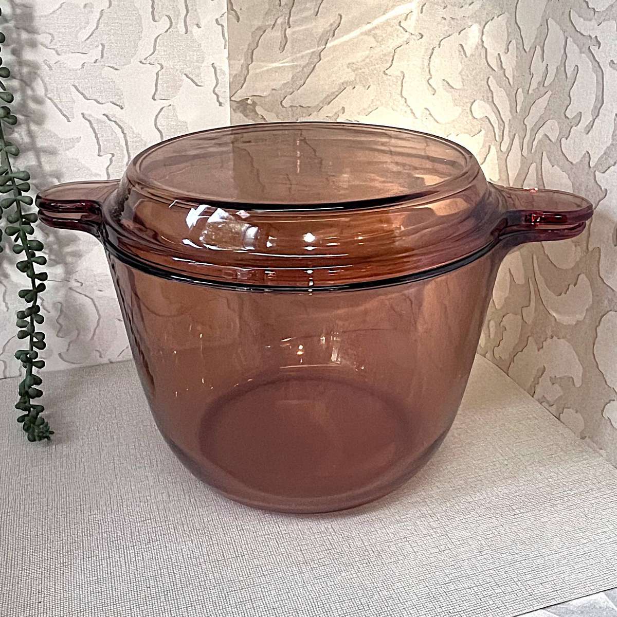 Vintage Vision Ware 4.5 Litre (5 Quart) Deep Master Stock Pot / Dutch Oven