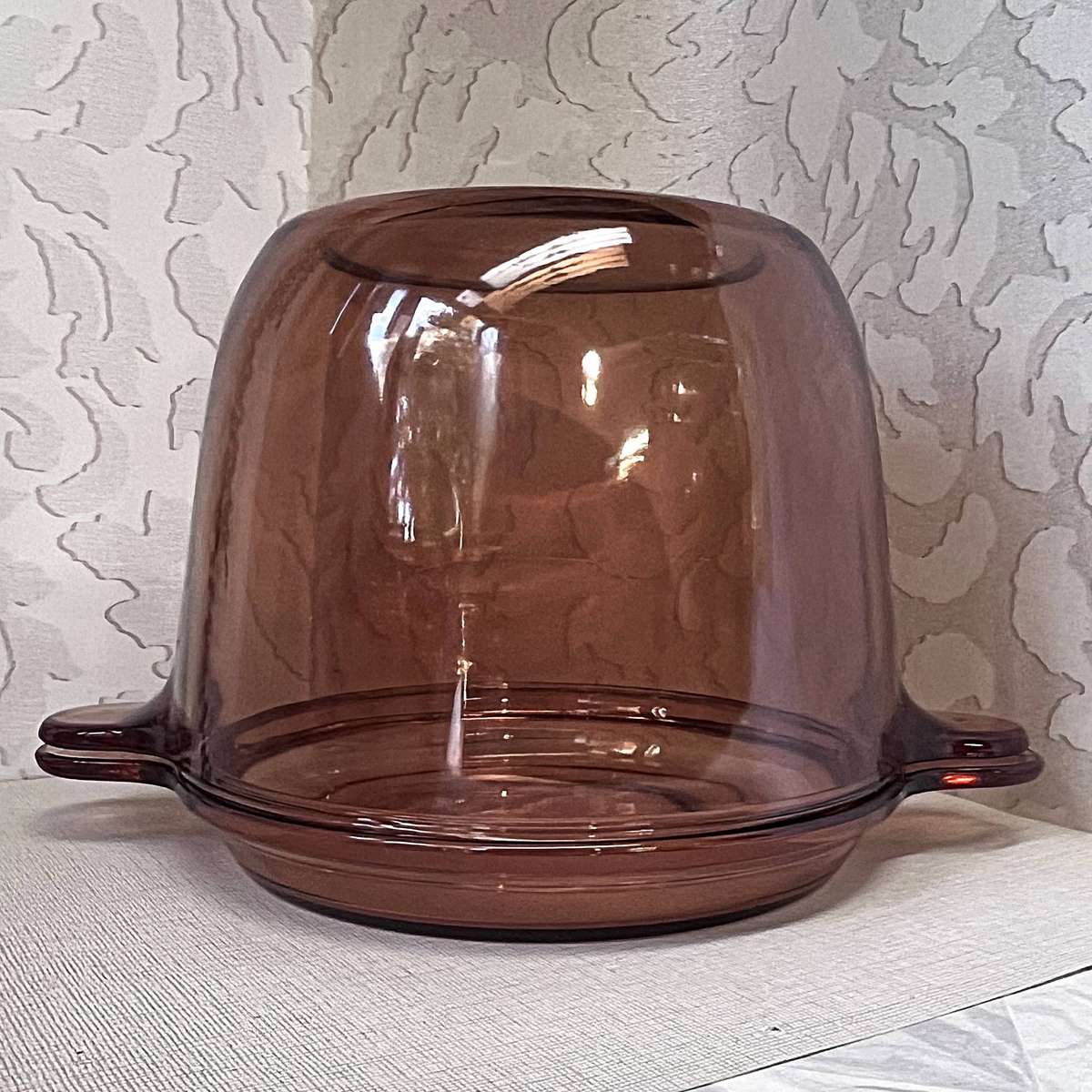 Vintage Vision Ware 4.5 Litre (5 Quart) Deep Master Stock Pot / Dutch Oven