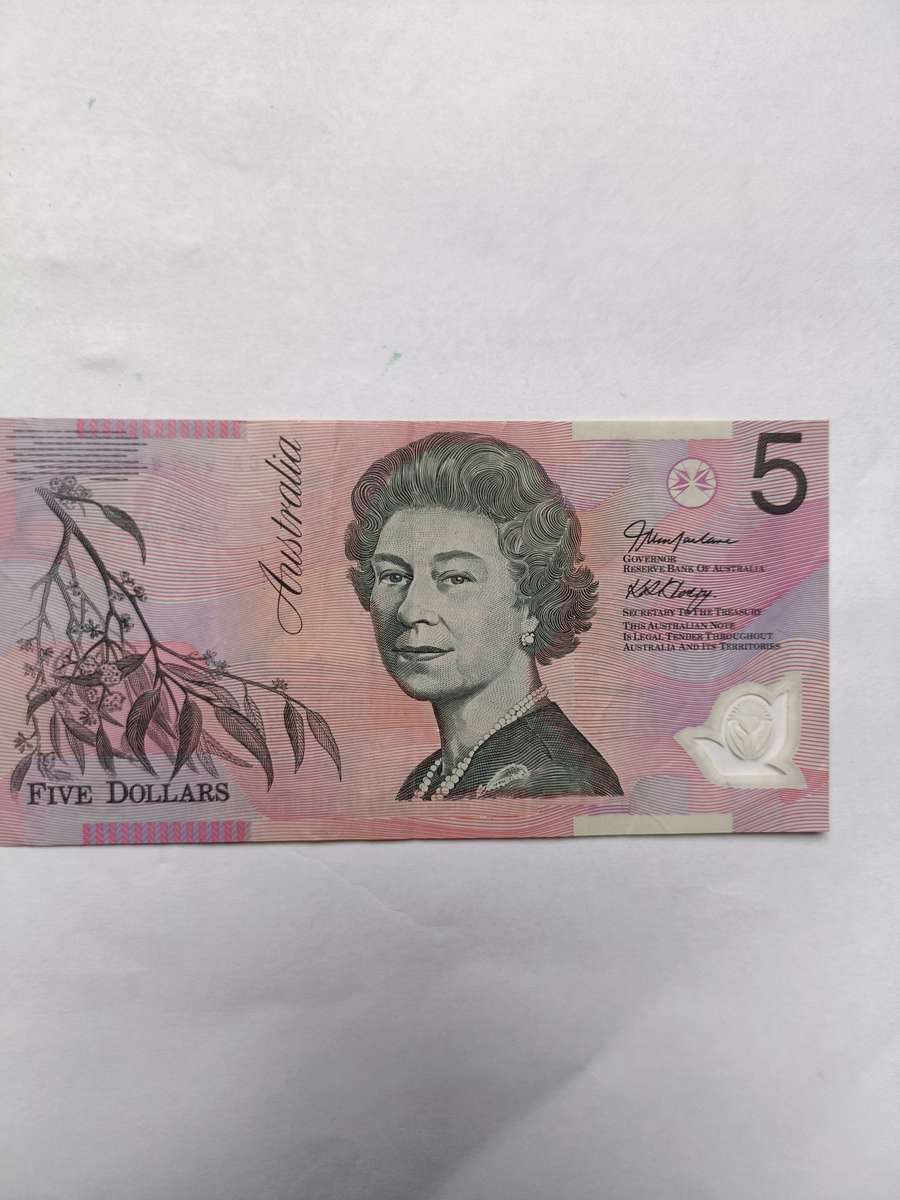 5 Dollar Australian Note