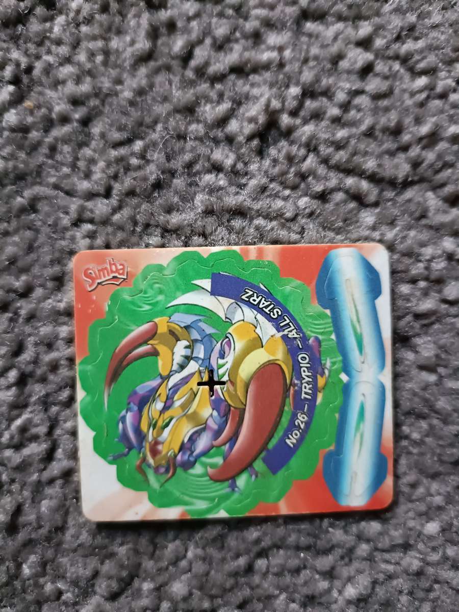 BeyBlade Tazos sealed