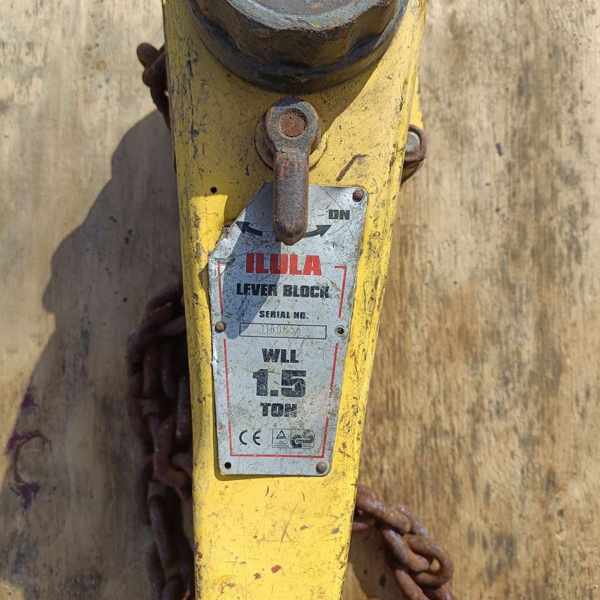 1.5 Ton Lever hoist
