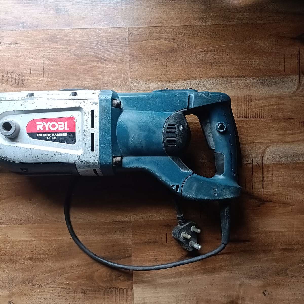 RH 500 Ryobi Rotary Hammer + Breaker 1700 Watt 50mm Sds Max 27 Joules