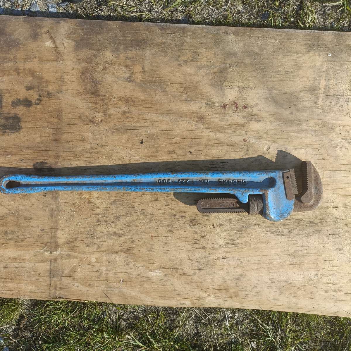 Huge Gedore Pipe Wrench 900mm