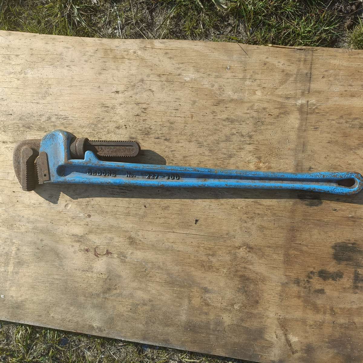Huge Gedore Pipe Wrench 900mm
