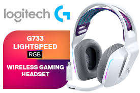 Logitech G733 Lightspeed Wireless RGB Gaming Headset - White