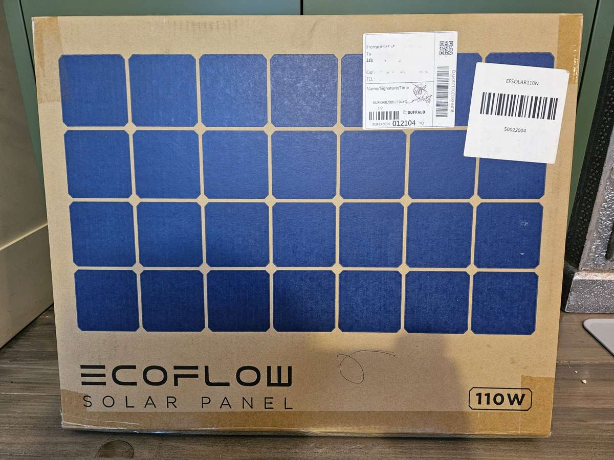 EcoFlow 110W Portable Solar Panel