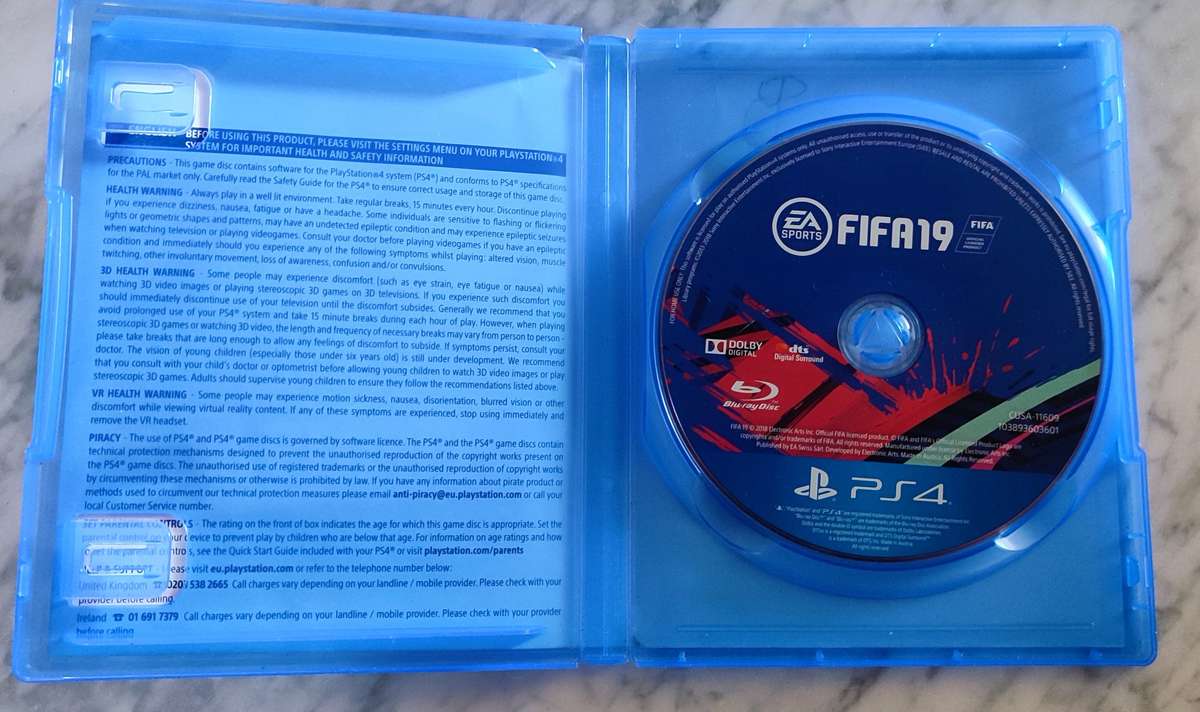 FIFA 19 PS4 Mint Condition