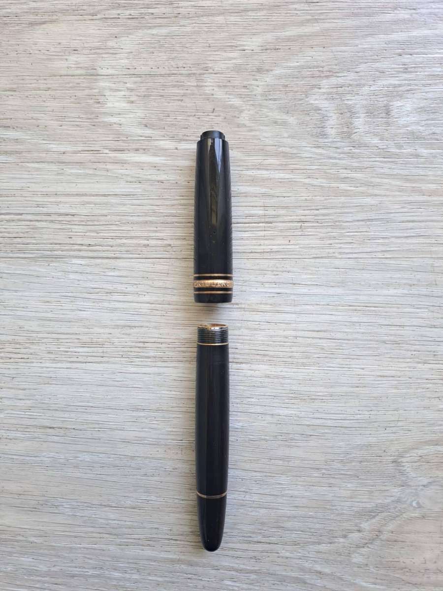 WOW Montblanc Rollerball pen parts: cap and barrel
