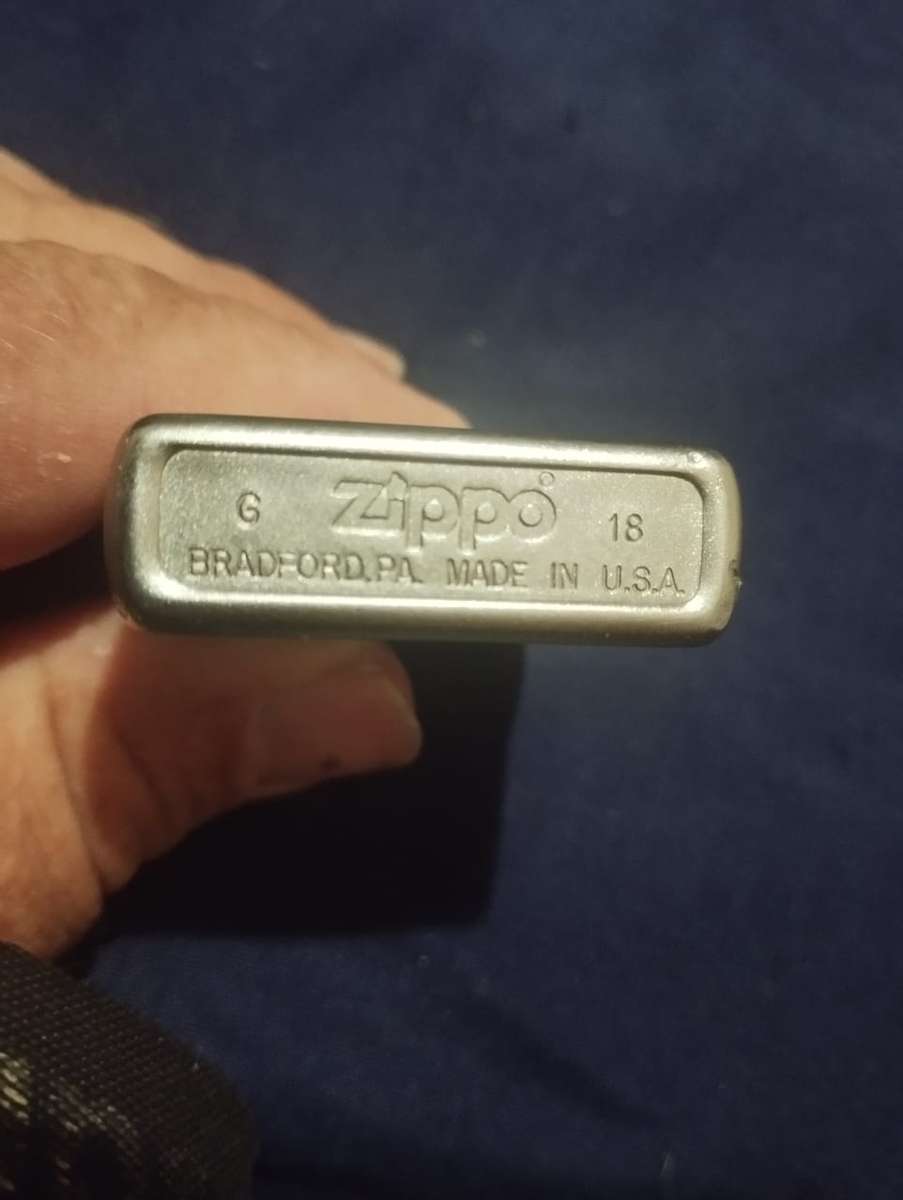 Original Zippo Regular Size Satin Chrome