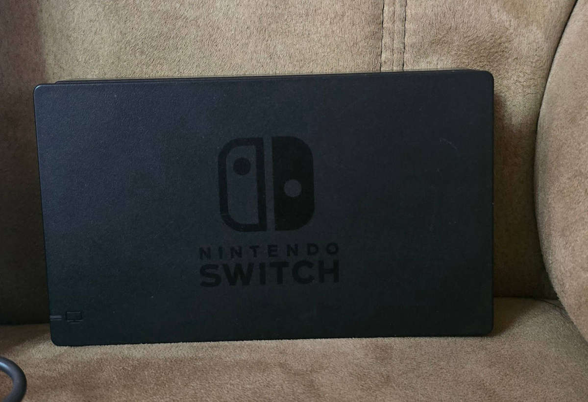 Nintendo Switch charger and dock