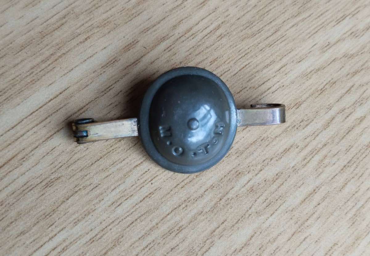 Vintage M.O.T.H. Pin Badge.