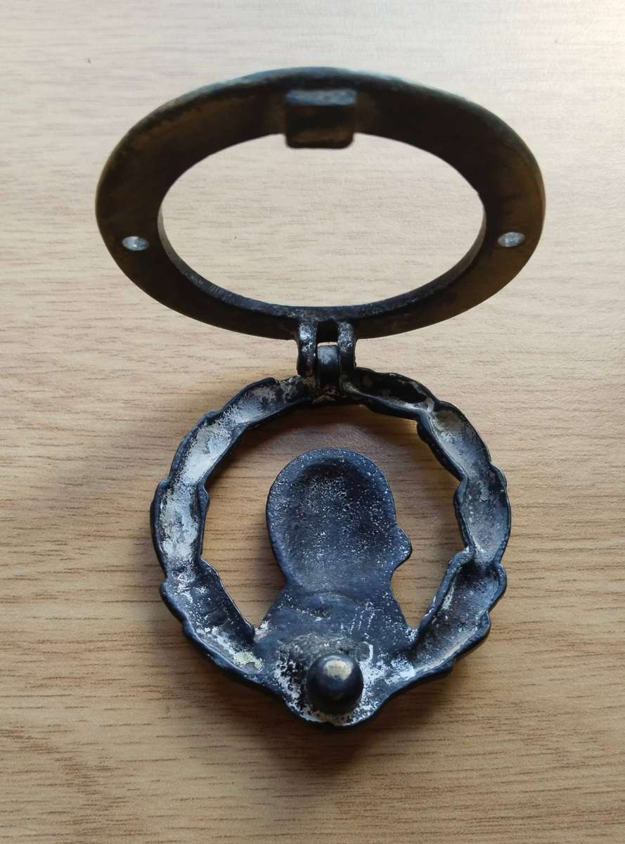 Scotland Robert Burns Vintage Brass Door Knocker