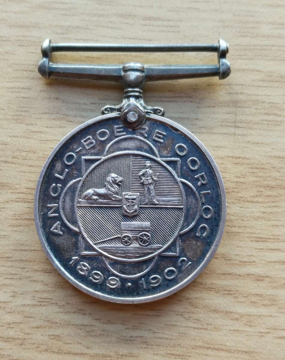 Anglo Boer War 1899-1902 Silver Medal awarded to BURGER H.J. MOOLMAN