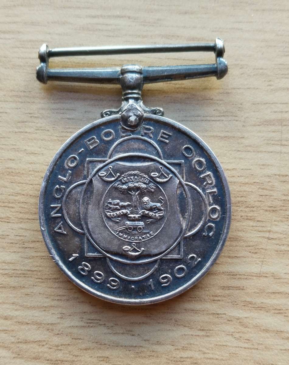 Anglo Boer War 1899-1902 Silver Medal awarded to BURGER H.J. MOOLMAN