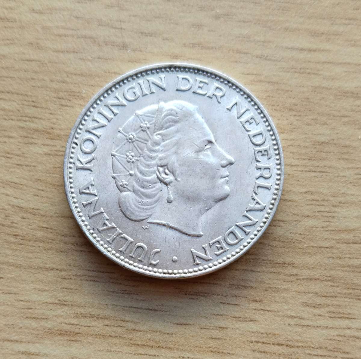 Nederland 1966 Silver 2 1)2 Gulden.