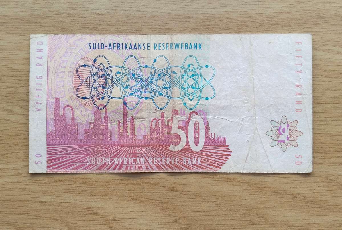 Red Water CL Stals R50 Bank Note (AF)