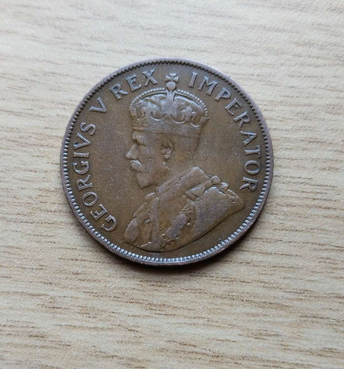 South Africa 1932 Full Penny.