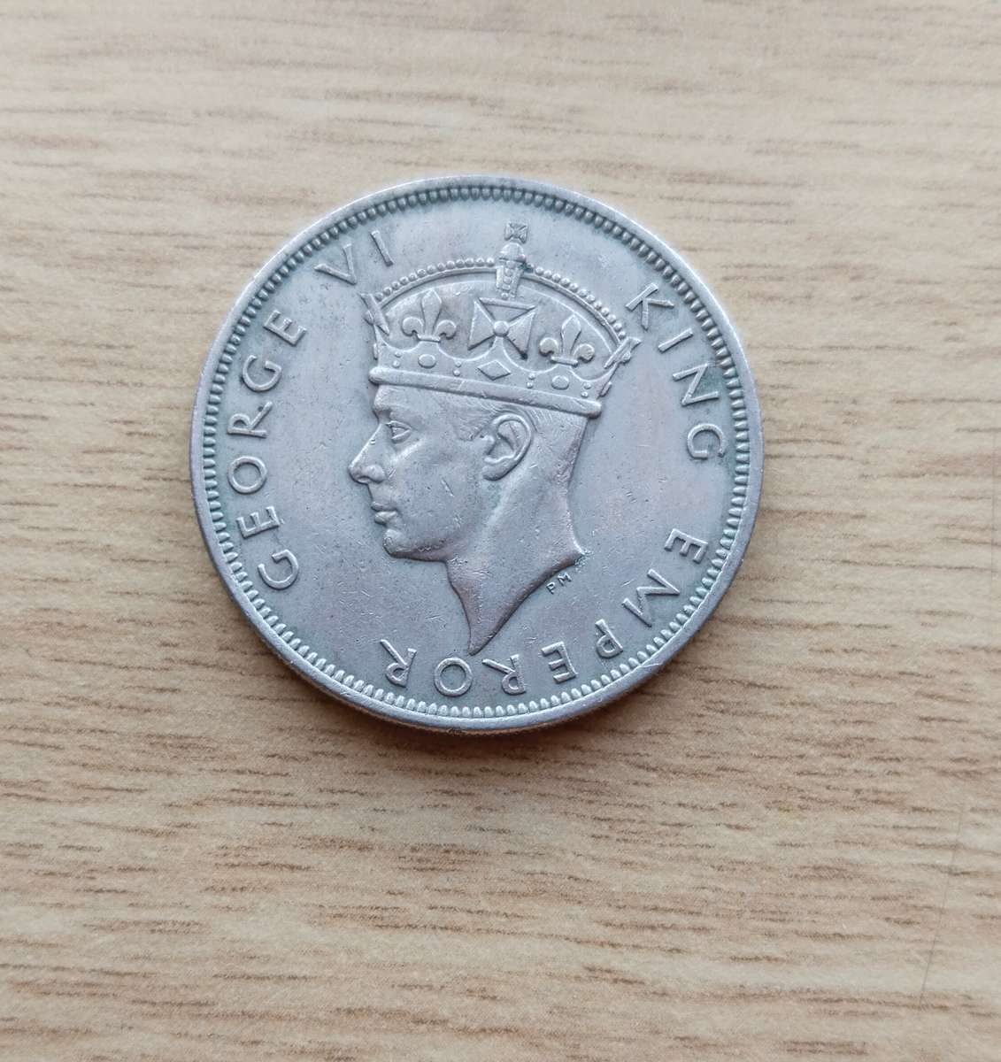 Southern Rhodesia 1947 Half Crown.