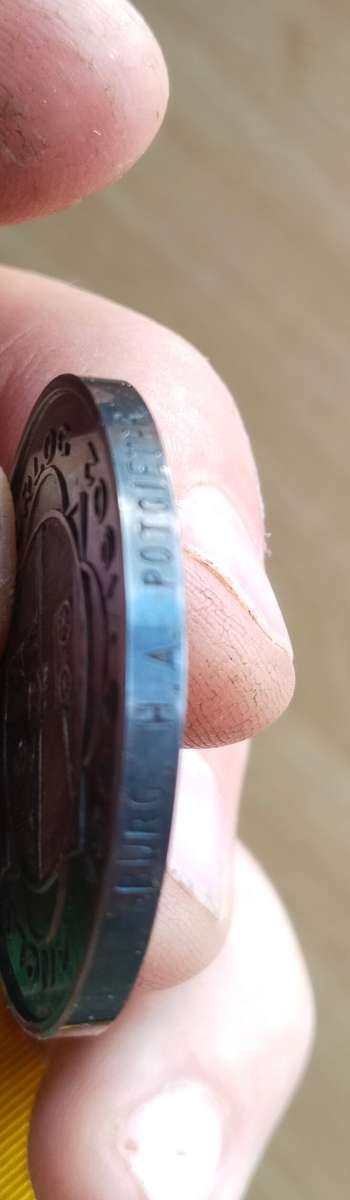 ZAR Boer War Medal With Paperwork Awarded to BURG A.H. POTGIETER. Nice Medal!!