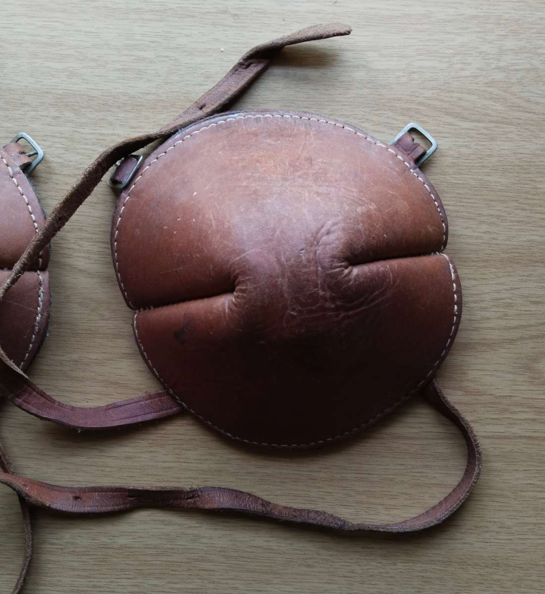 Vintage military knee pads.
