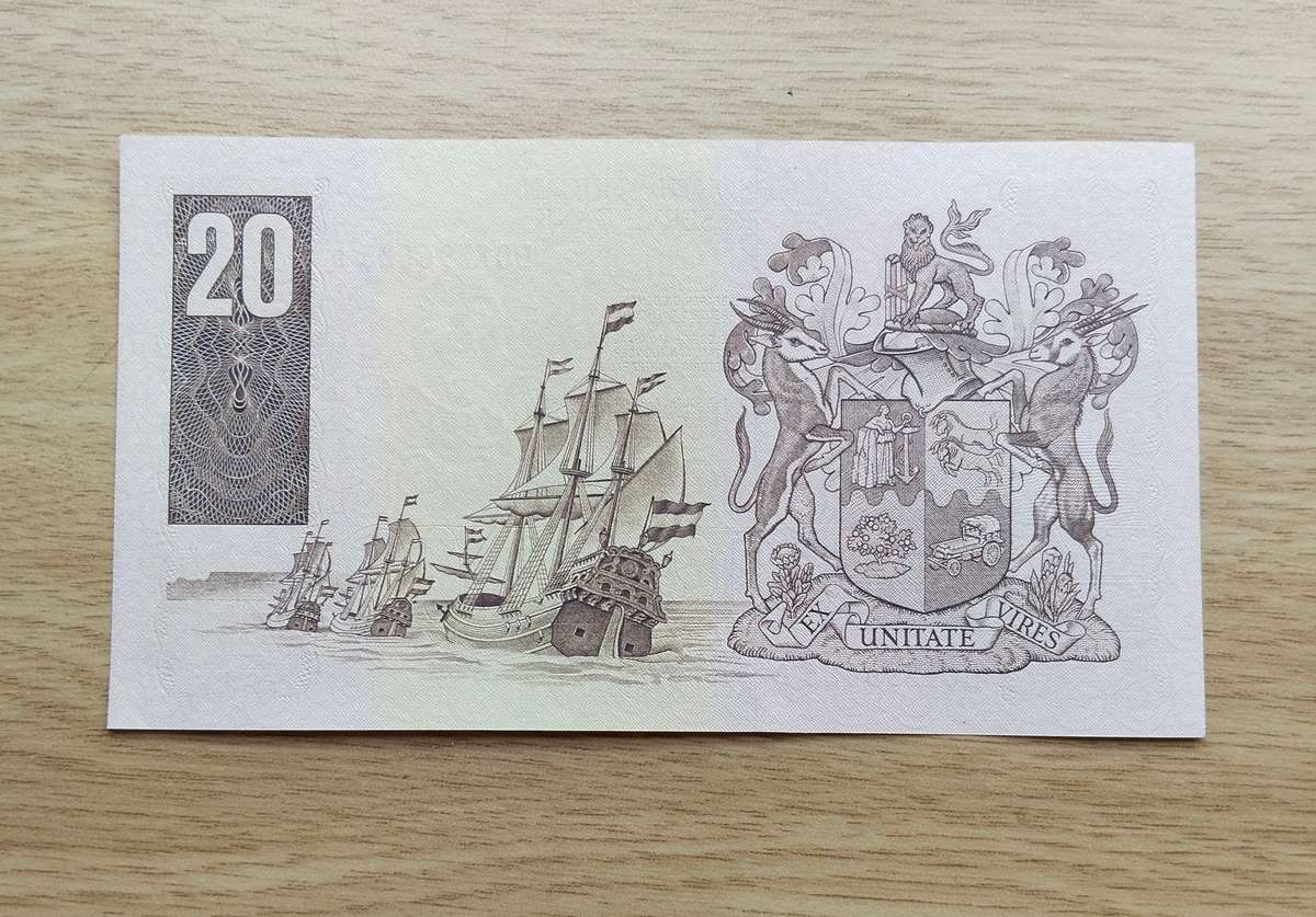 South Africa Stals old R20 Bank Note. Good condition.