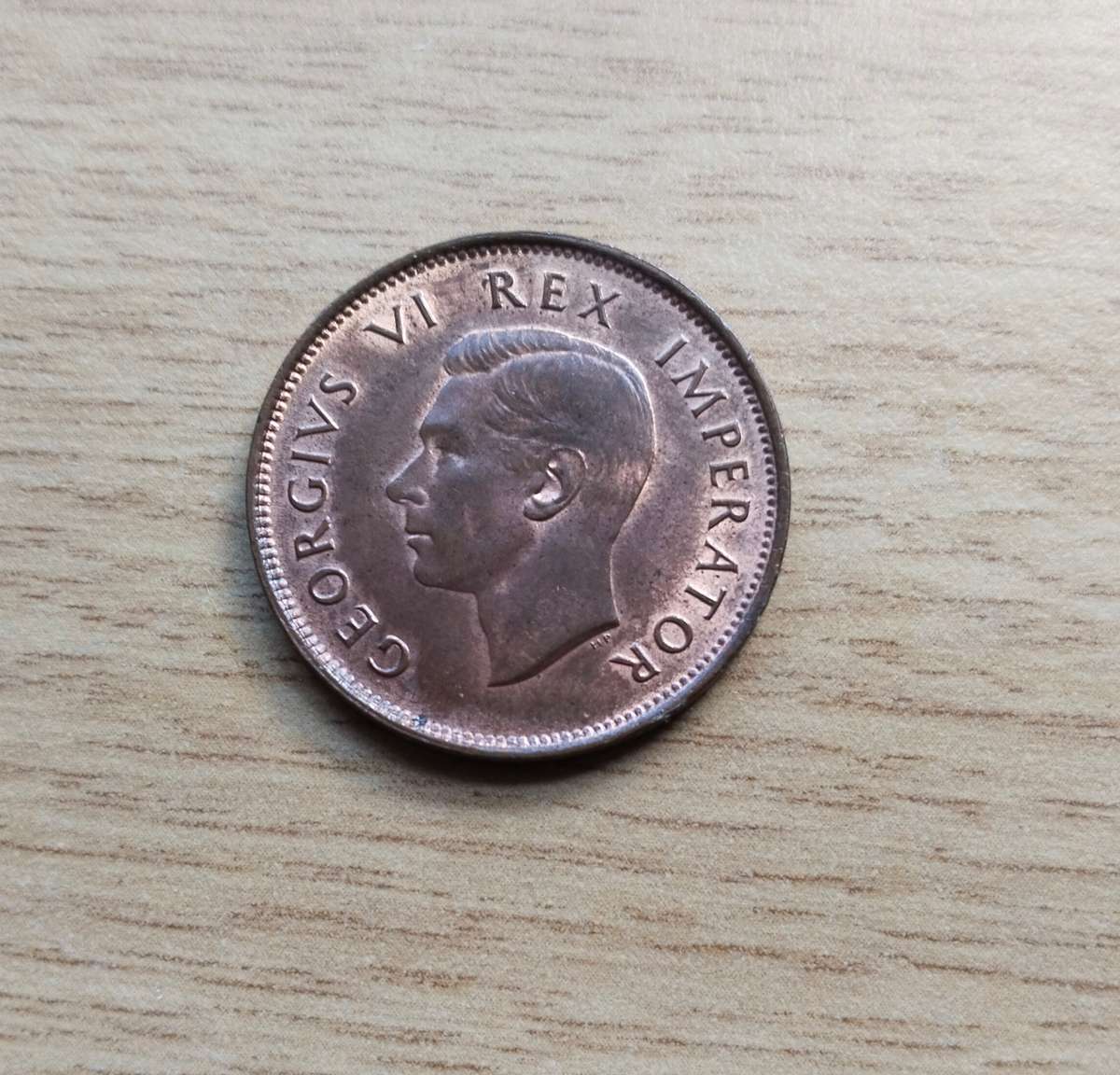 South park 1943 half penny. Good condition.