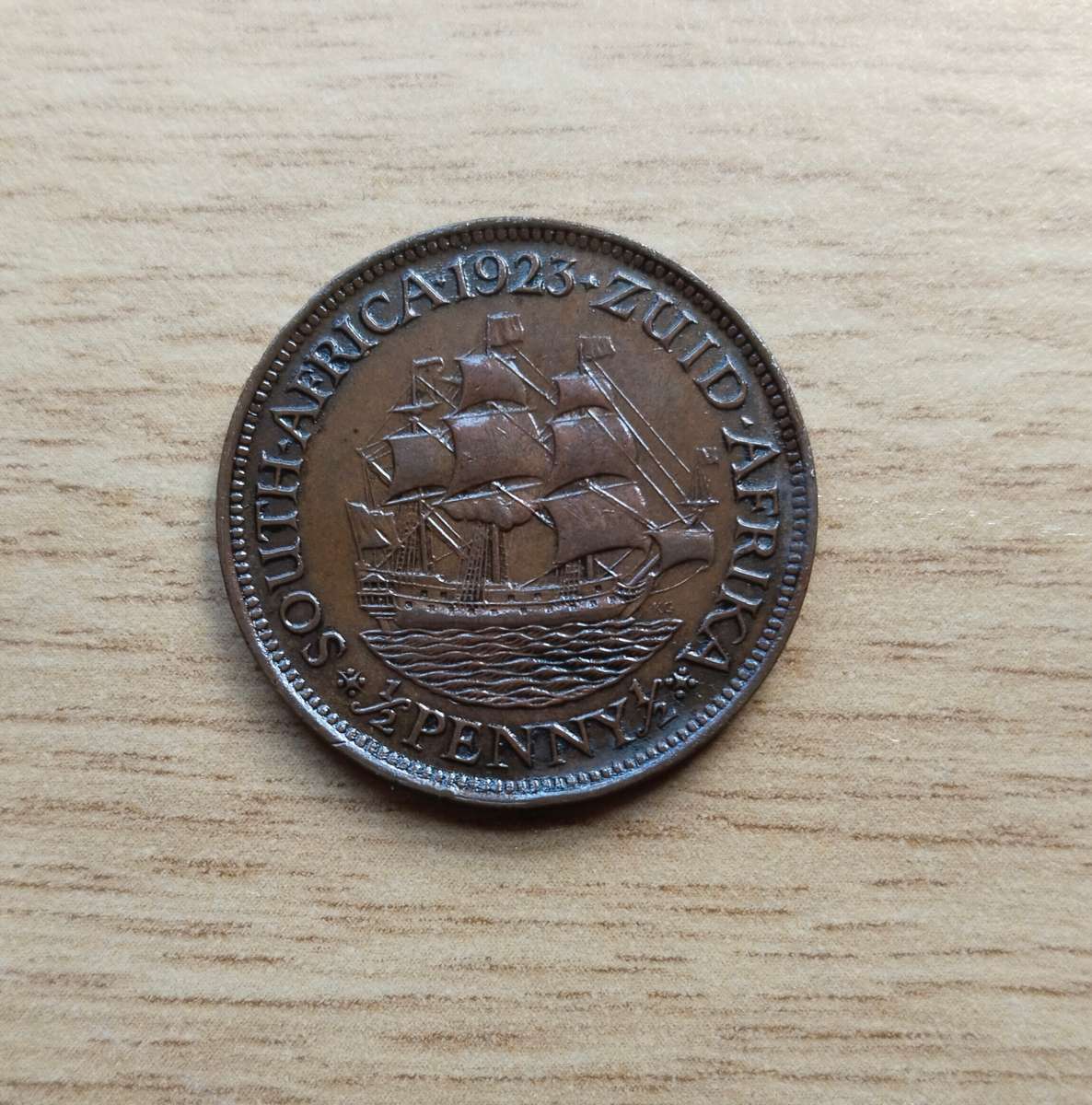 South park 1923 Half Penny. Rare date.