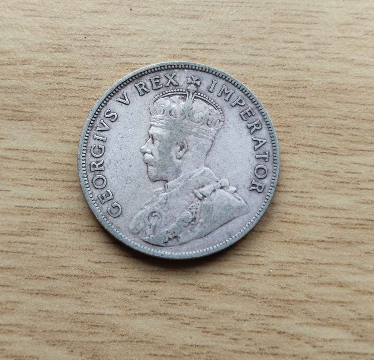 South Africa 1930 Silver Two shillings.