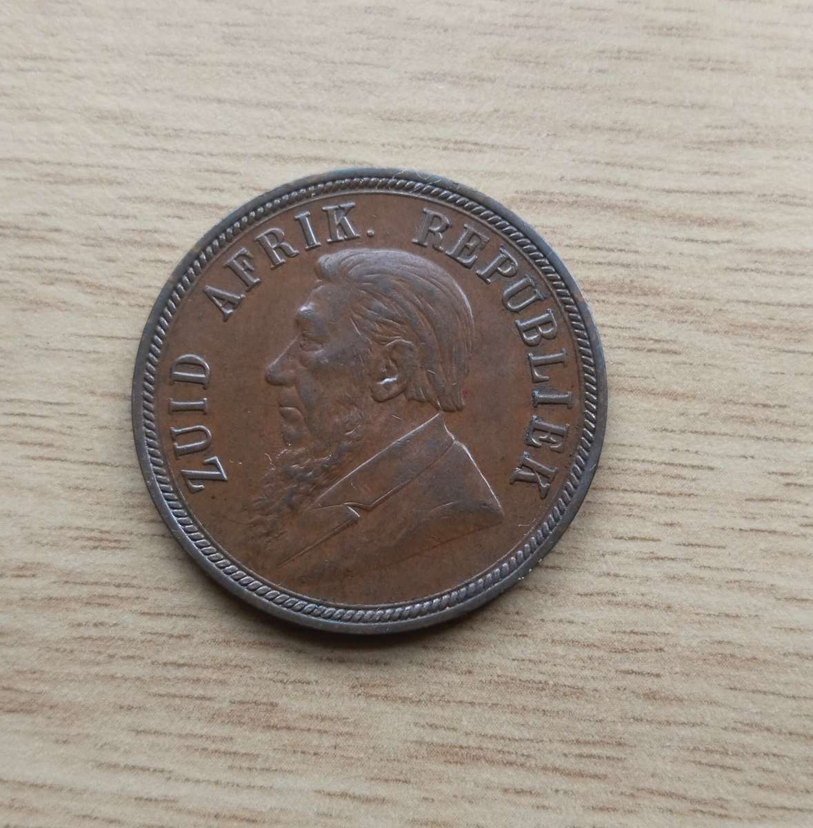 ZAR Paul Kruger 1898 Penny.