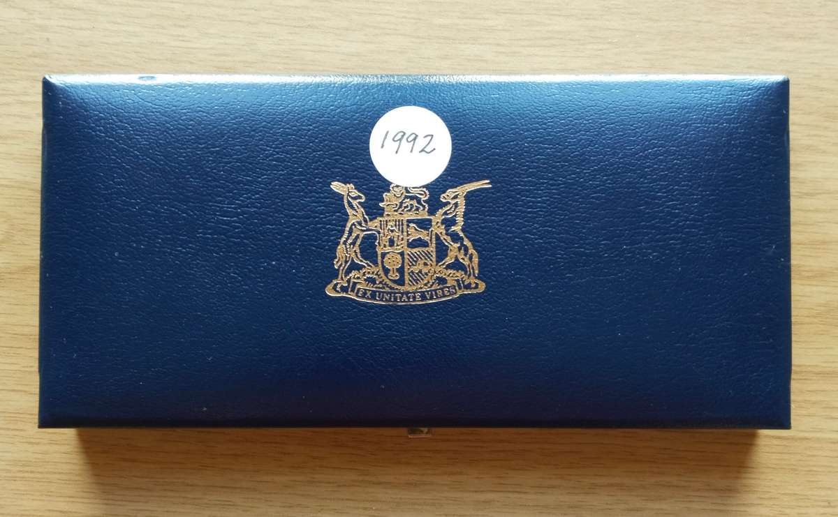 South Africa 1992 Proof Set.